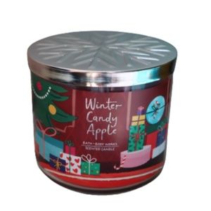 Bath & Body Works Three Wick Candle: Winter Candy Apple